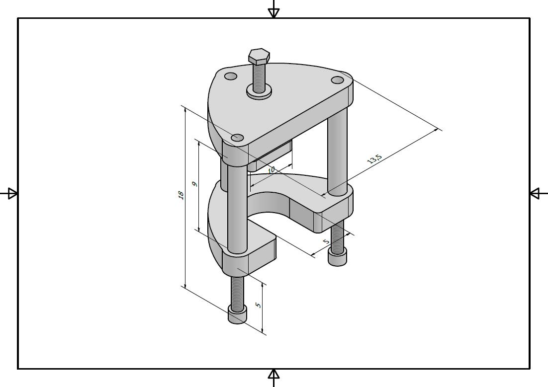 Modelagem 3D – Projeto de Fixação de Alta Precisão